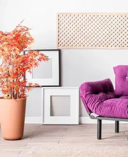 Křeslo ušák Nitta Single - Purple