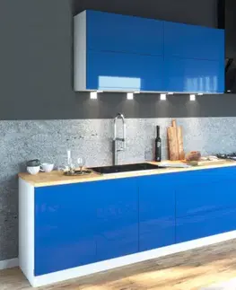 ArtExt Kuchyňská skříňka horní vysoká pro mikrovlnnou troubu FLORENCE lesk | W4MK 60 Barva korpusu: Dub artisan