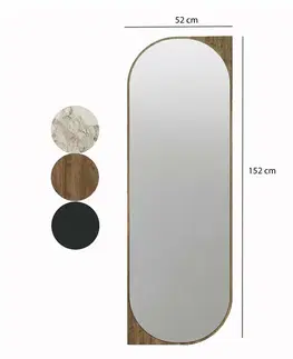 Zrcadlo Livi Walnut 52 x 152 cm