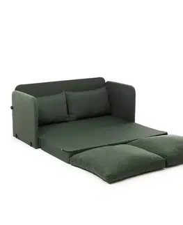 Dvoumístná rozkládací pohovka Saga XL 2-Seater - Green
