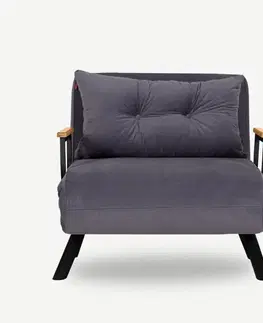 Křeslo Sando Single Grey
