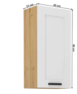 Horní skříňka LULA 45 G-90 1F Tempo Kondela