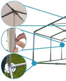 Skladový stan 6x10m PREMIUM