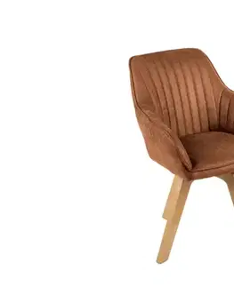 Otočné jídelní křeslo 2 ks NESTOR Dekorhome
