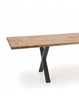 Jídelní stůl APEX masivní dub Halmar