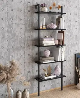Knihovna Piante - Black