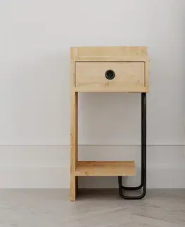Noční stolek Sirius Left Oak 2