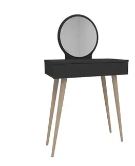 Kosmetický stůl Siena Anthracite