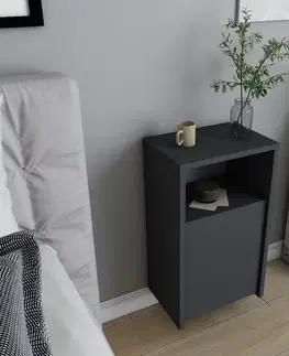 Noční stolek Carlin - Anthracite