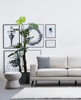 Trojmístná rozkládací pohovka Nordic 3 Seater - Beige