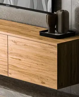 Televizní stolek Neon Atlantic Pine