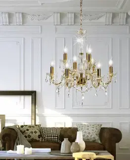 Závěsná lampa MARIA 9xE14 lustr Candellux