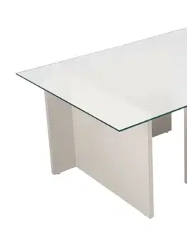 Konferenční stolek Vetrino - Wooden White