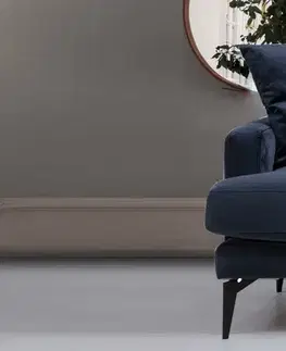 Dvoumístná pohovka Papira 2 Seater - Navy Blue