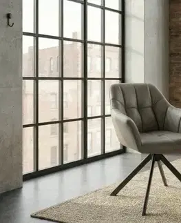 Otočné jídelní křeslo 2 ks KOKALOS Dekorhome