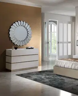 Estila Moderní čalouněná postel Gala s nadčasovým chesterfield prošíváním 140-180cm