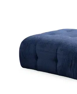 Taburet Amaris Pouffe - Navy Blue