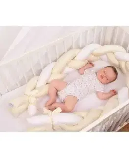 Babymatex Mantinel do postýlky žlutá, 200 cm