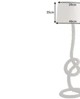 Stojací lampa PRAIA Dekorhome