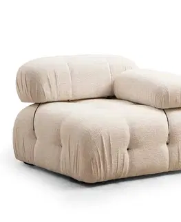 Křeslo / Jednomístná pohovka Bubble 1R - Cream Bouclette