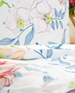 4Home Bavlněné povlečení Orchid Paradise, 140 x 220 cm, 70 x 90 cm