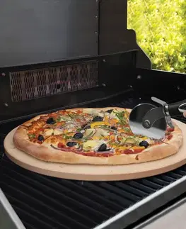 Kámen na pizzu 30,5 cm + nůž Salvatore