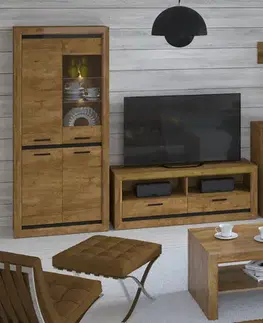ArtMLM Vitrína BALCA 2601 s LED osvětlením