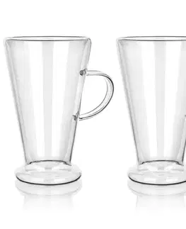 Banquet Sada skleněných hrnků DOBLO 400 ml, 2 ks