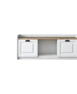 Botník Pilo White and Walnut