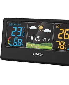 Sencor SWS 4100 B meteostanice, černá