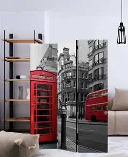 Paraván London Icons Dekorhome