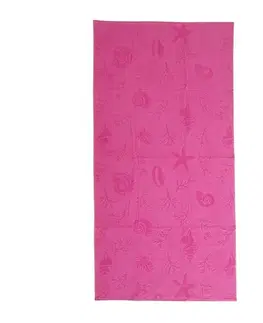 B.E.S. Petrovice Plážová osuška velur Moře, 70 x 140 cm, 40 x 40 cm