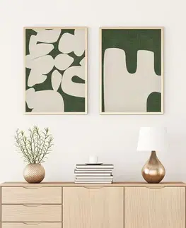 Dekorativní rámovaný obraz z MDF (2 kusy) Huhu202 - 50 x 70