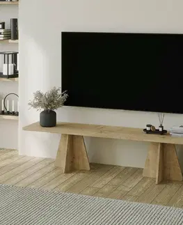 Televizní stolek Mushroom Sapphire Oak