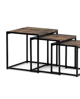 Set 3 ks odkládacích stolků AF-3003 Autronic