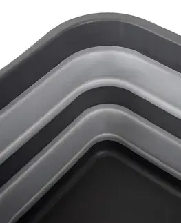 4Home Skládací silikonový úložný box s víkem Storage