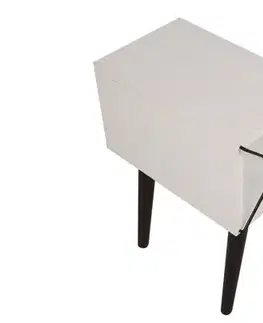 Noční stolek Cross - White