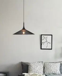 Závěsná lampa černá 50cm Kiruna L Ledea