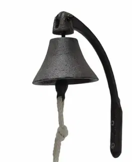 Litinový zvonek Tarent, 22 x 9 x 8 cm