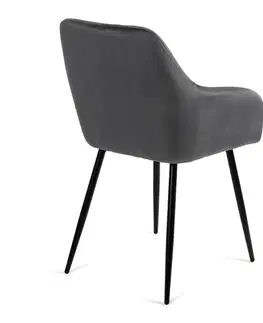 Jídelní židle BOUDOIR šedá