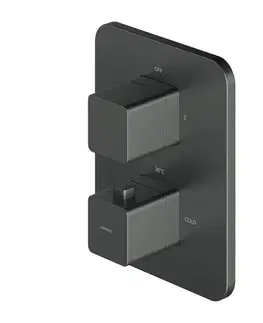 OMNIRES PARMA termostatická sprchová baterie podomítková grafit /GR/ PM7436GR