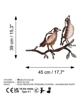 Zahradní dekorace Bird on the branch 29