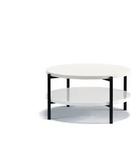 ArtGiB Konferenční stolek SIGMA B SM-02 | bílý lesk