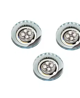 Kulaté skleněné stropní svítidlo 50W + bílá LED 2,1W SS-23