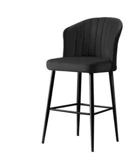 Bar Stool Set (4 Pieces) Rubi - Black