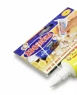 PROHOME - Zdobítko na perníčky, 1 tuba a 3 nástavce