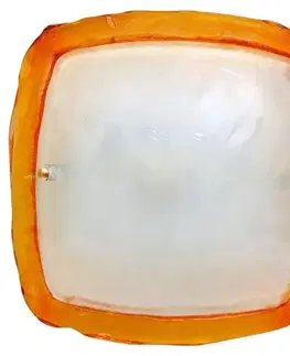 BORGO Stropní lampa 30 oranžová 1X60W E27 AKCE