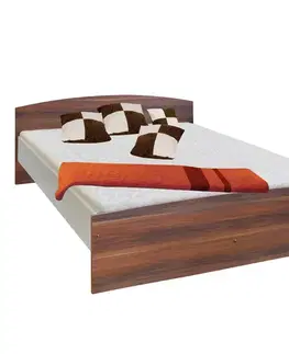 Dvoulůžko 60342 ořech/bílá