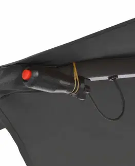Konzolový slunečník s LED světly Ø 300 cm