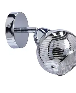 Nástěnná lampa 1X10W E14 chrom FORT